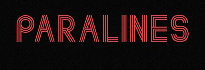 Paralines - Free Font