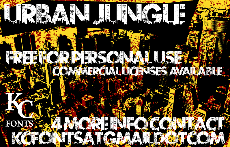Urban Jungle font