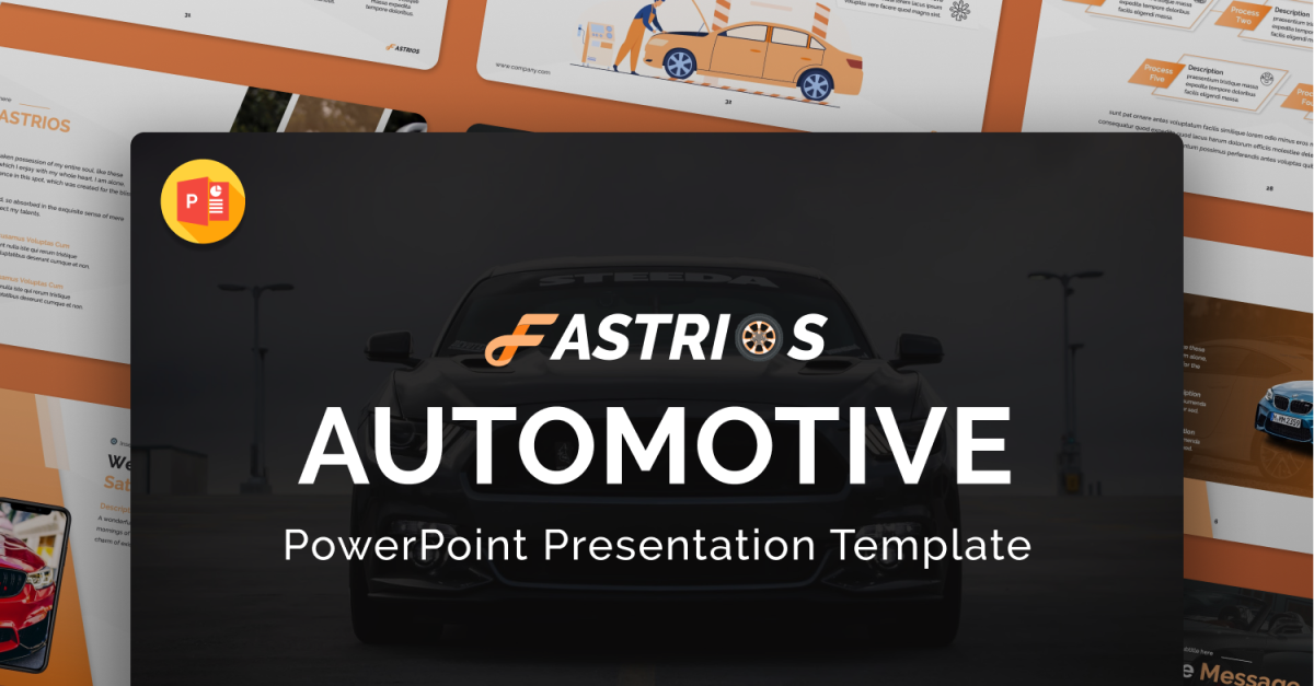 Fastrios Modelo De Apresenta O Do Powerpoint Automotivo