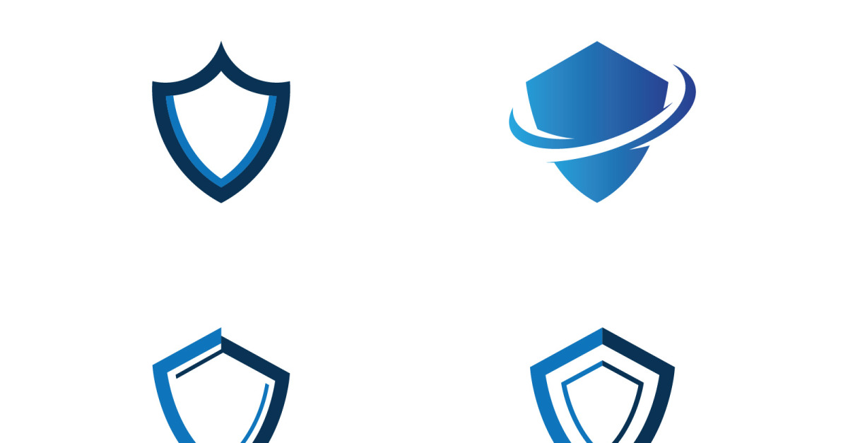 Shield Logo Template Design Vector Shield Icon V