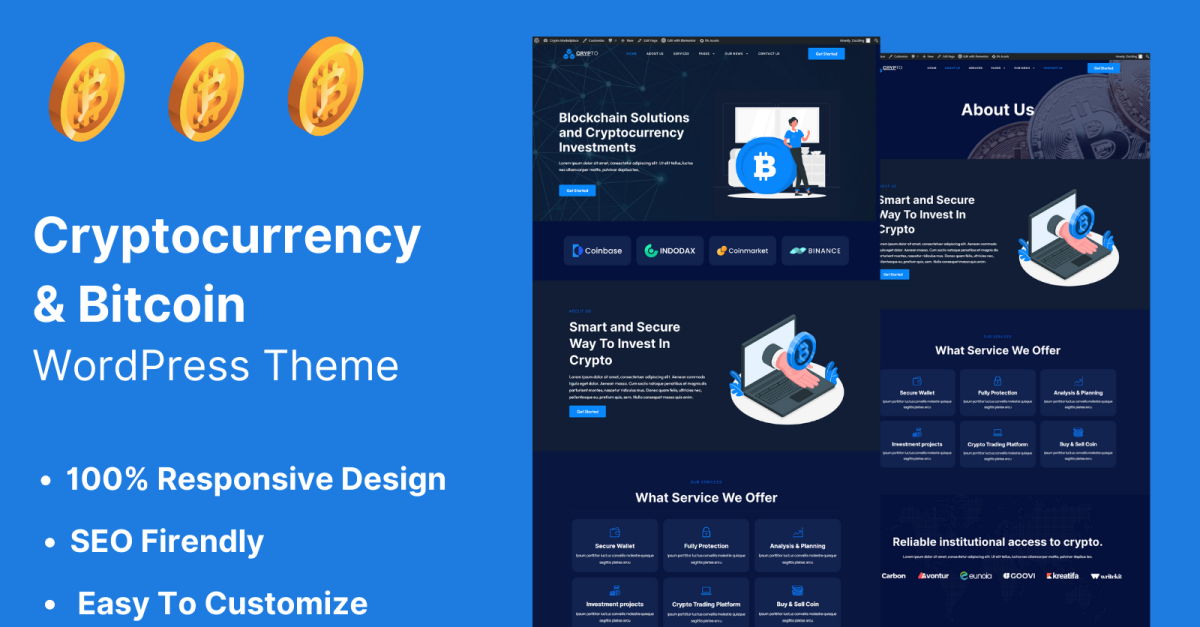 Tema De Wordpress Para Criptomonedas Y Bitcoin