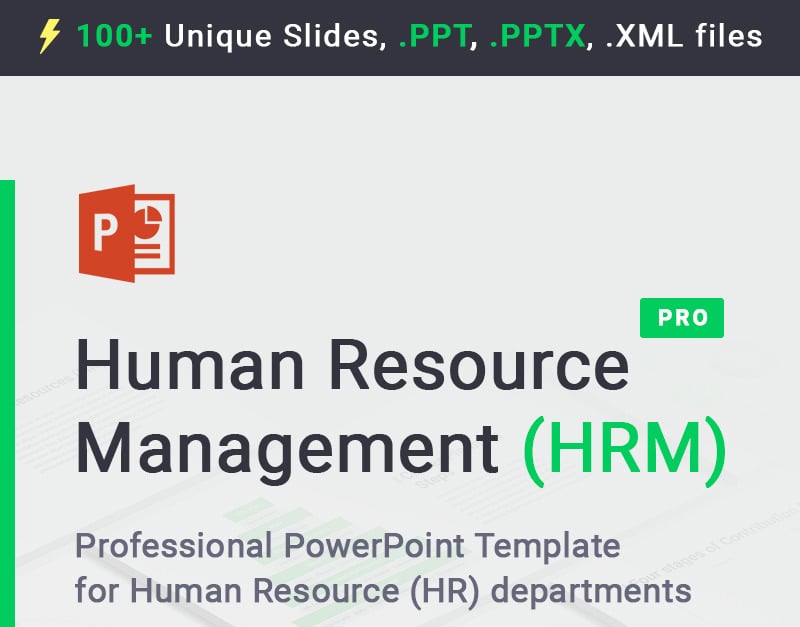 Plantilla De Powerpoint Recursos Humanos Hrm