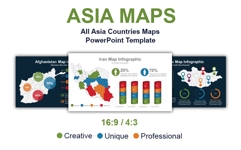 Asia Map Powerpoint Template Hot Sex Picture