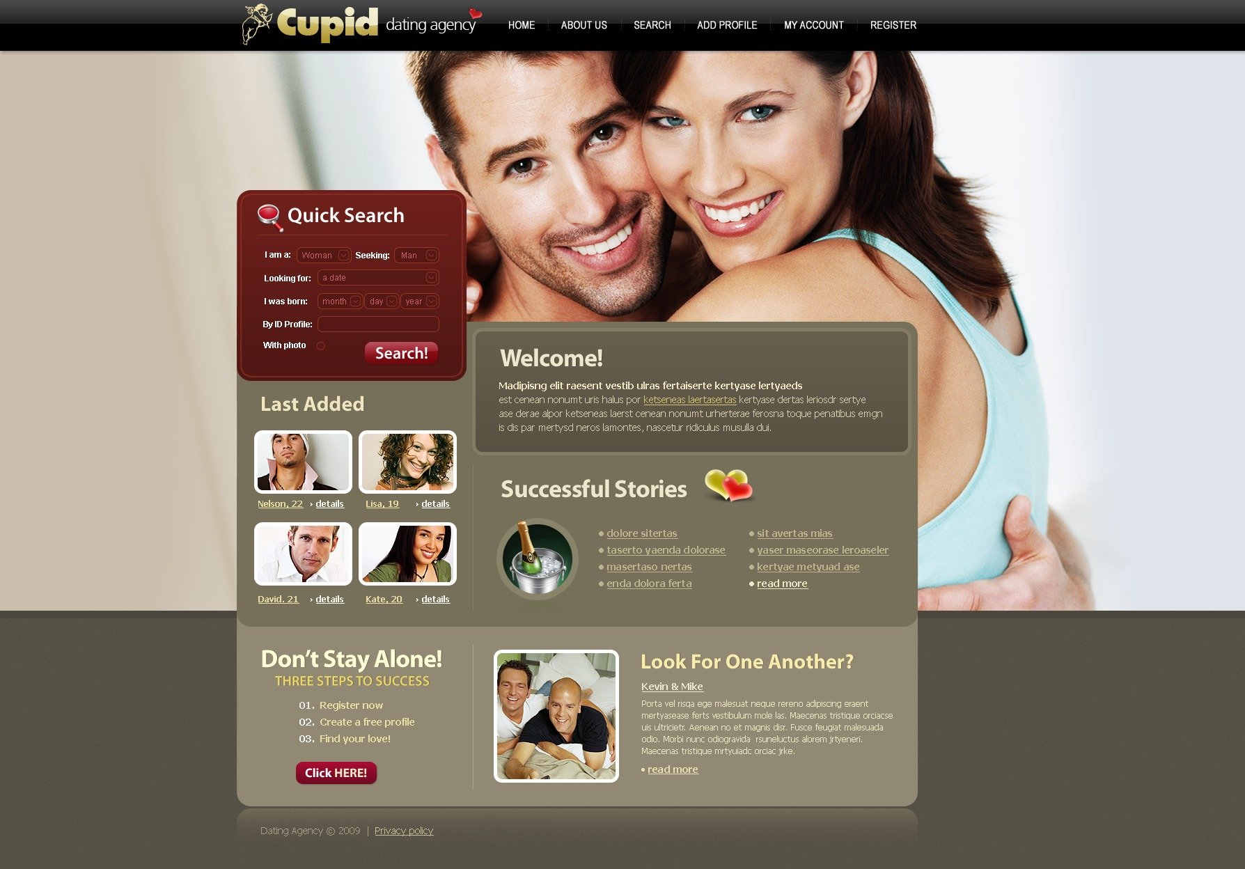 Your True Love Story Starts off Below - Enroll in Our Online Dating Website