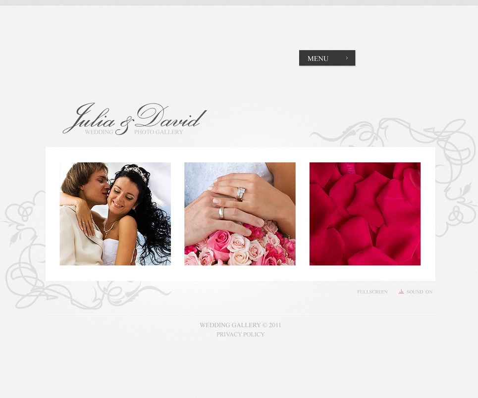 Flash Wedding Website Templates Flash Wedding Website Templates