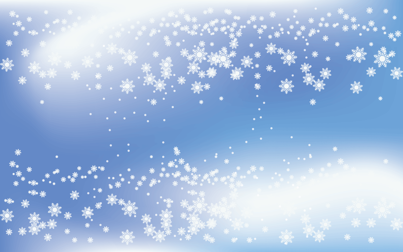 Snowflakes background snowfall illustration template
