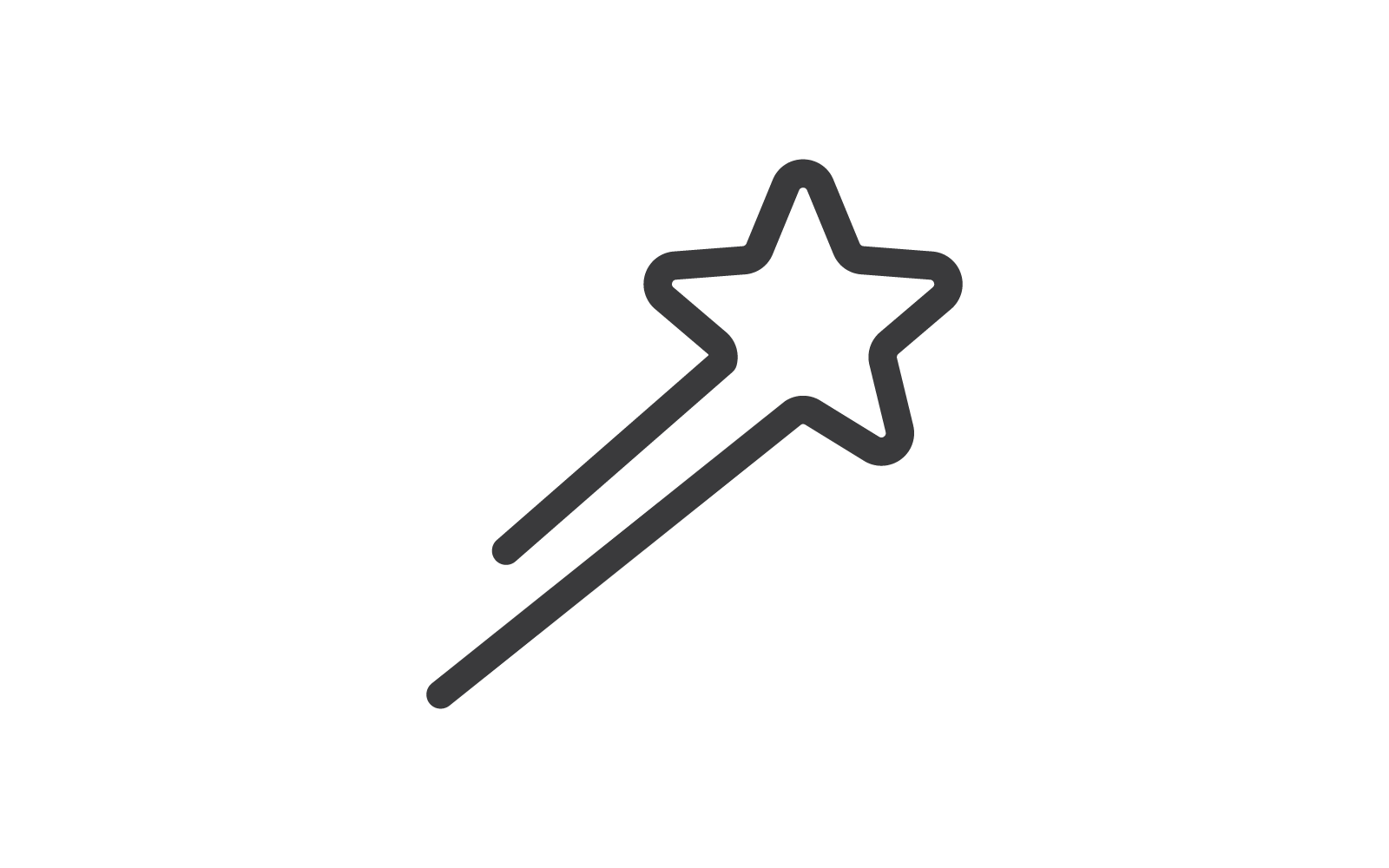 星标志设计插图标志矢量