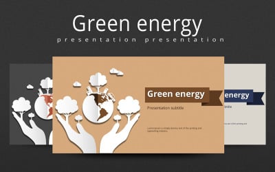 绿色能源ppt模板