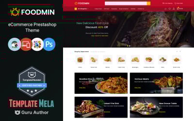 Foodmin - Restaurant Store PrestaShop Theme
