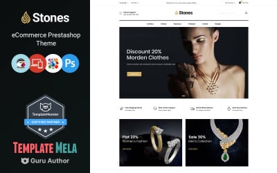 Stones - Schmuck Online Store PrestaShop Theme