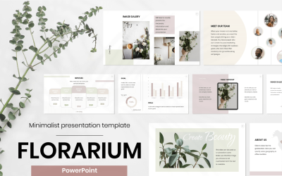 Beauty Presentation PowerPoint template