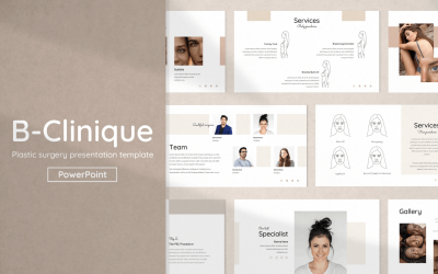 Plastic Surgery Presentation PowerPoint template