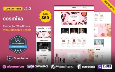 Cosmixa - Cosmetic Makeup and Fashion WooCommerce Theme