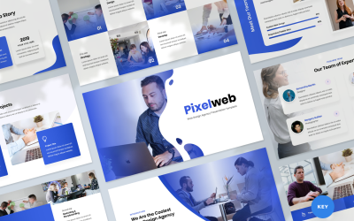 Web Design Agency Presentation - Keynote template