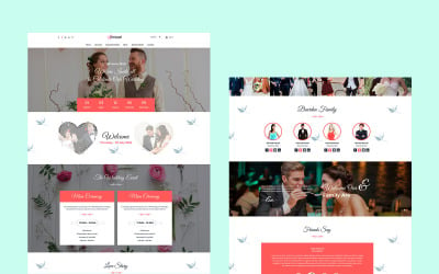 Conubial - Wedding PSD Template