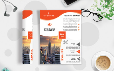 Business Flyer Vol-155 - 企业形象 Template
