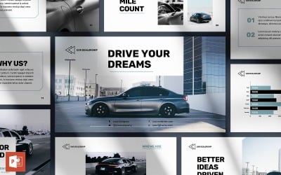 Car Dealership Presentation PowerPoint template