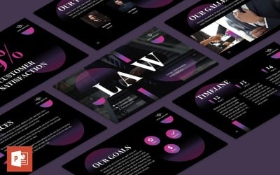 Lawyer Presentation PowerPoint template