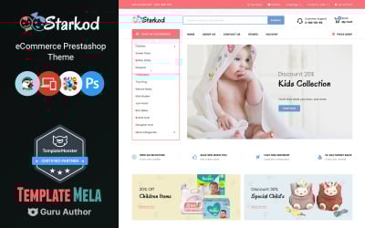 Starkod - Kids and Toys Store PrestaShop Theme