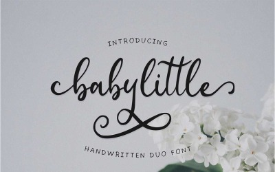 Babylittle Duo Schriftart
