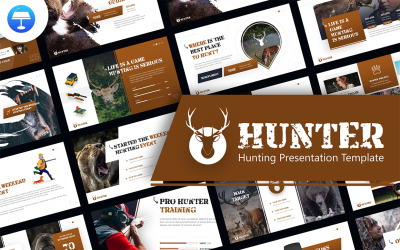 Hunter Hunting - Keynote模板