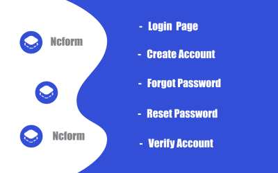 Ncform - responsywna strona specjalna Bootstrap 4 Forms