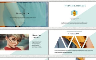 Maronda -创意商业谷歌幻灯片模板