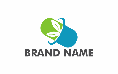 line capsule Logo template