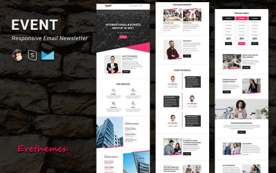 Event - Responsive Email Newsletter Vorlage