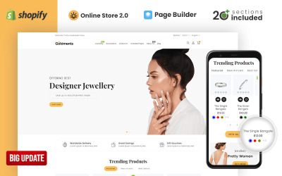Goldments Jewellery Store Shopify Thema OS 2.0