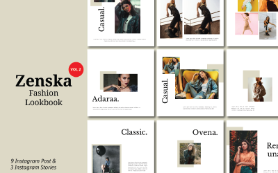 Zenska Vol II - Instagram / Keynote模型