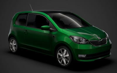 Skoda Citigo 3Doors 2020 3D Model