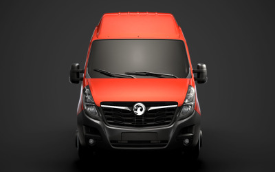 Vauxhall Movano L2H3 Van 2020 3D模型