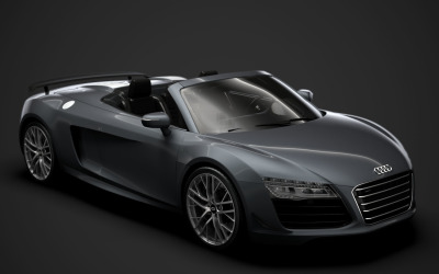 3D model Audi R8 LMX Spyder 2016