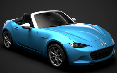 Mazda MX 5 Arctic ND 2017 Modèle 3D