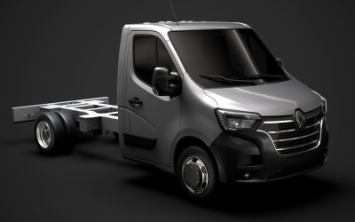 Renault Master SingleCab DW E20 Chassis 2020 Modello 3D