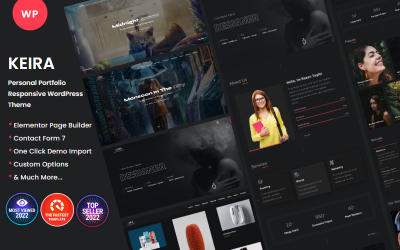 Keira - Personal Portfolio WordPress Theme