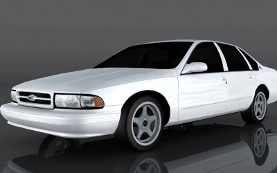 3D-модель Chevrolet Impala 1996 року випуску