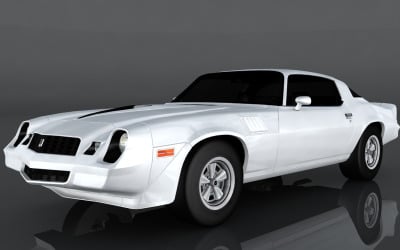 1979 Chevrolet Camaro Z28 Model 3D