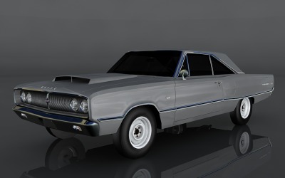 Modello 3D Dodge Coronet