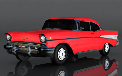 Modelo 3D Chevrolet Bel Air