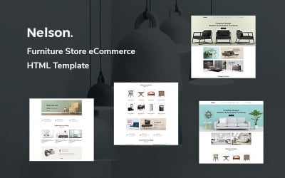 尼尔森-家具店电子商务网站模板