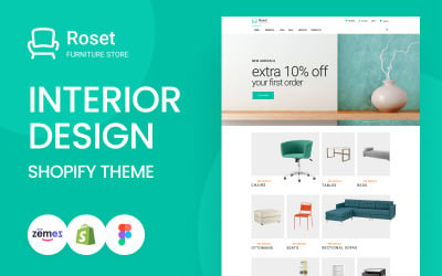 Roset - Responsive Furniture and Interior Design Shopify Theme