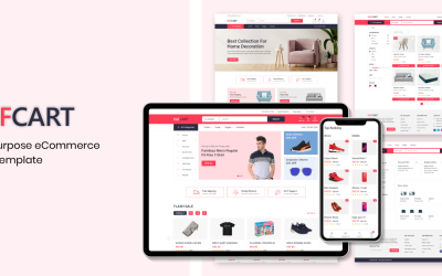 RafCart - Multipurpose eCommerce Bootstrap5 HTML Template