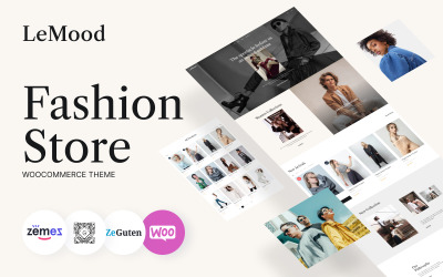 LeMood - Fashion Store Gutenberg WooCommerce Teması