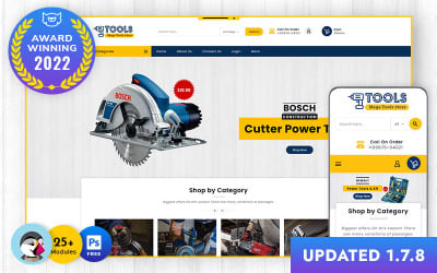 Power Equipment Tools - PrestaShop Responsive Theme