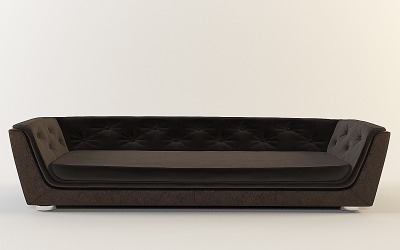 Gekka Velvet Sofa by inDahouze 3D Model