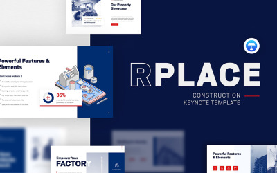 RPLACE Construction Modern Keynote Template