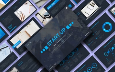 Start Up – Design Keynote Presentation Template