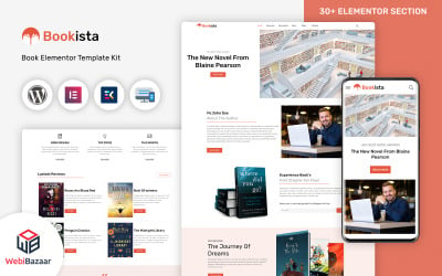 Bookista - Writer &amp;amp; Publishing Company WordPress Theme